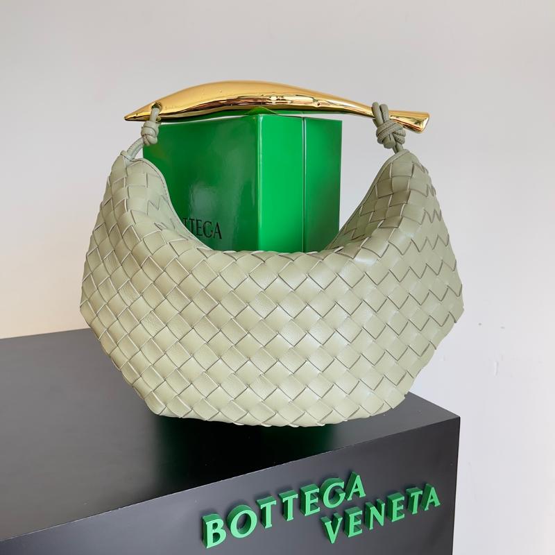 Bottega Veneta Clutches Bags 716082 Cave Stone Green